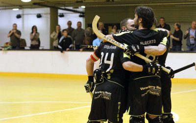 Rekordmeister Dornbirn gewinnt  erstes ÖM-Derby gegen Wolfurt!