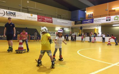 Freies Rollschuhfahren  jeden Samstag in der Stadthalle!