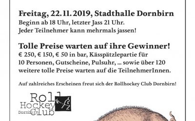 Großes RHC PREISJASSEN in der Stadthalle!