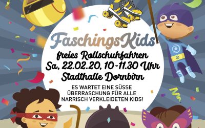 FaschingsKids auf Rollschuhen!